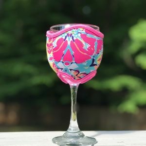 CLOSEOUT EIGHT NEOPRENE WINE GLASS KOOZIES, K…